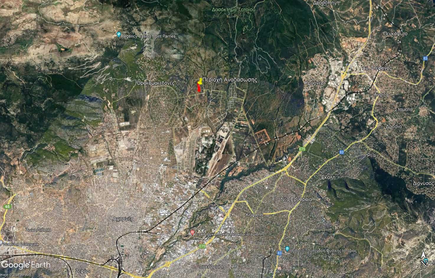 Οι κυνηγοί συμμετέχουν στην δενδροφύτευση στα καμένα της Βαρυμπόμπης