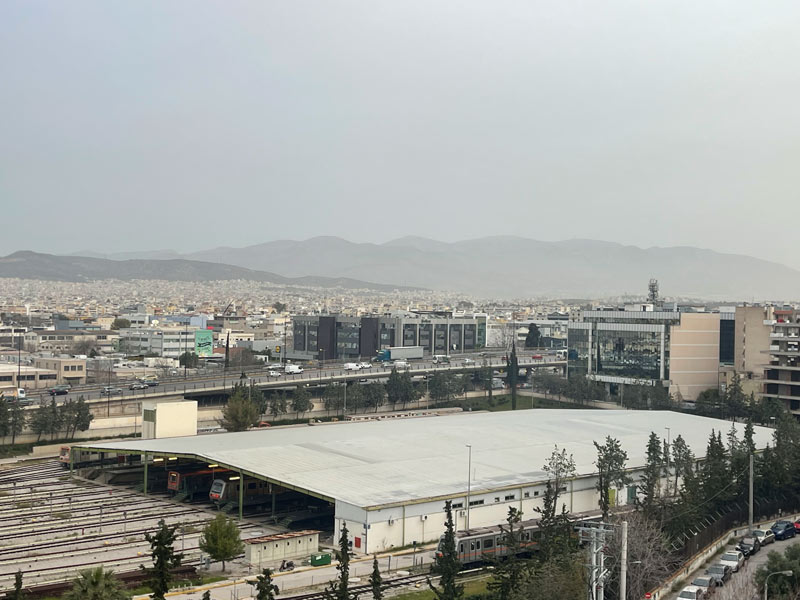 Ζέστη με αφρικανική σκόνη