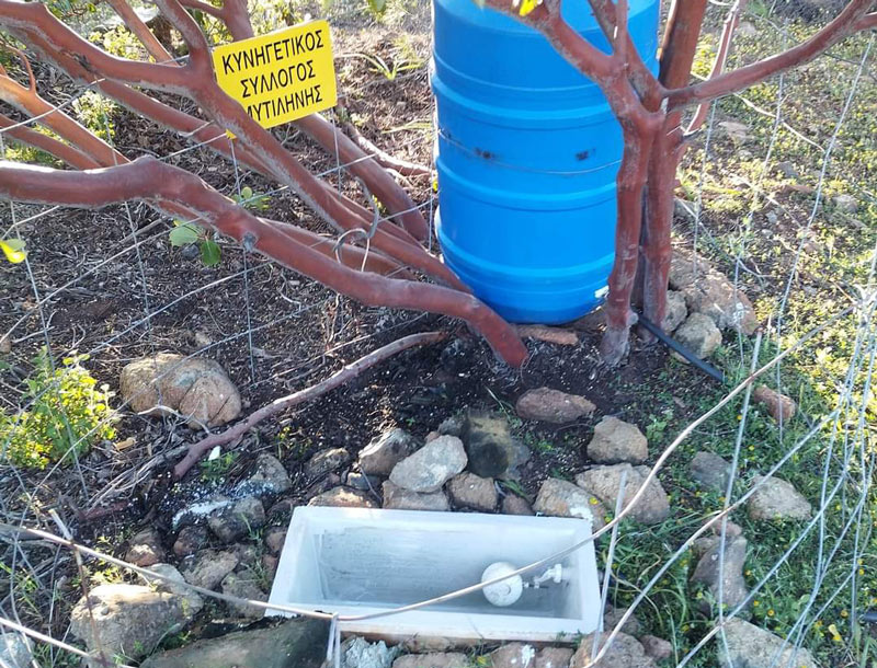 ποτίστρες για την άγρια πανίδα