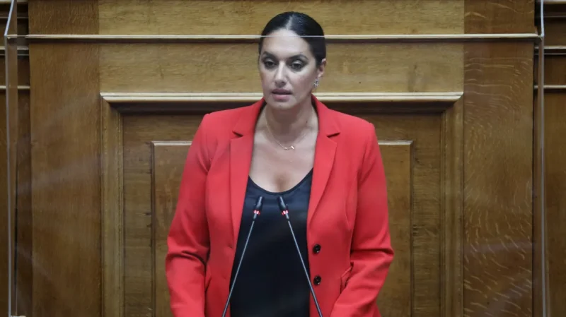 Νόνη Δούνια στην έκθεση Κυνηγεσία 2024.