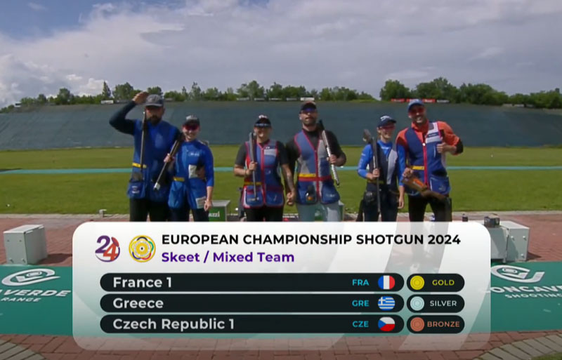 Ευρωπαικό Πρωτάθλημα : Ασημένιο μετάλλιο στο μικτό του σκητ...VIDEO