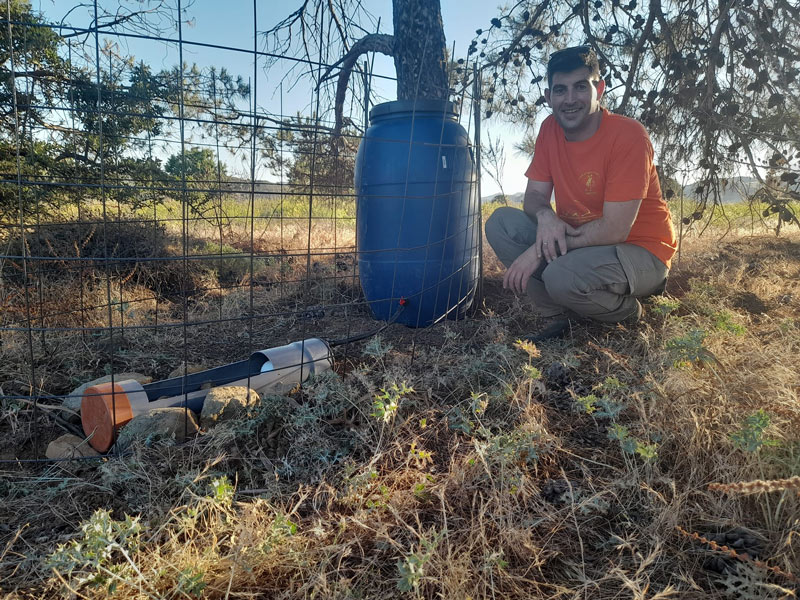 Νερό για την άγρια ζωή από τον Κ.Σ. Λήμνου