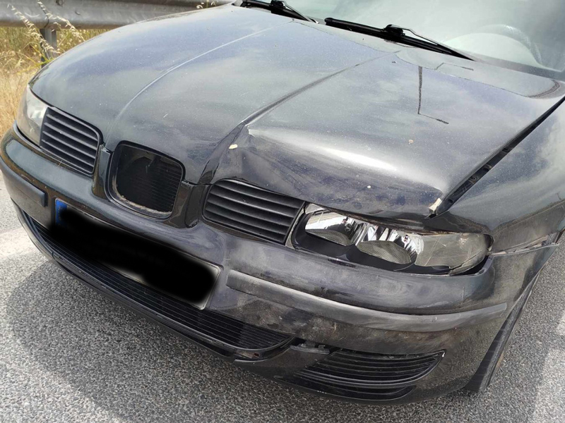 Τύρναβος: Άγιο είχε γυναίκα οδηγός που τράκαρε με αγριογούρουνα