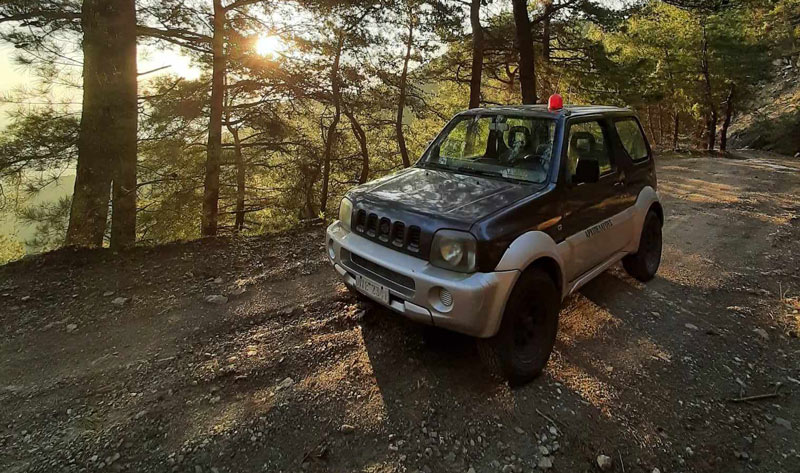 Απαγόρευση κυκλοφορίας στα περιαστικά δάση και ευπαθείς περιοχές του Νομού Λέσβου