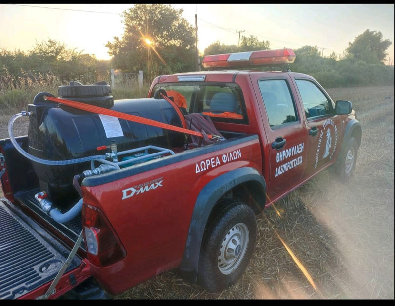 Κ.Σ. Κασσάνδρας : Από σήμερα μπορεί συνδράμει ακόμα πιο ενεργά σε περίπτωση πυρκαγιάς