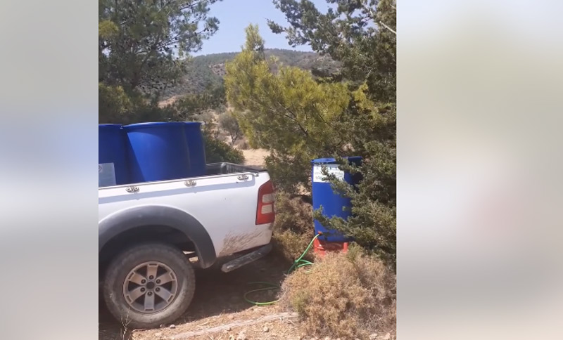 Κ.Σ. Ρόδου : Τοποθέτηση 15 δεξαμενών νερού...VIDEO