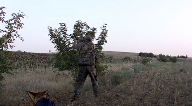 Πολλές τουφεκιές σε τρυγόνια στην έναρξη....VIDEO