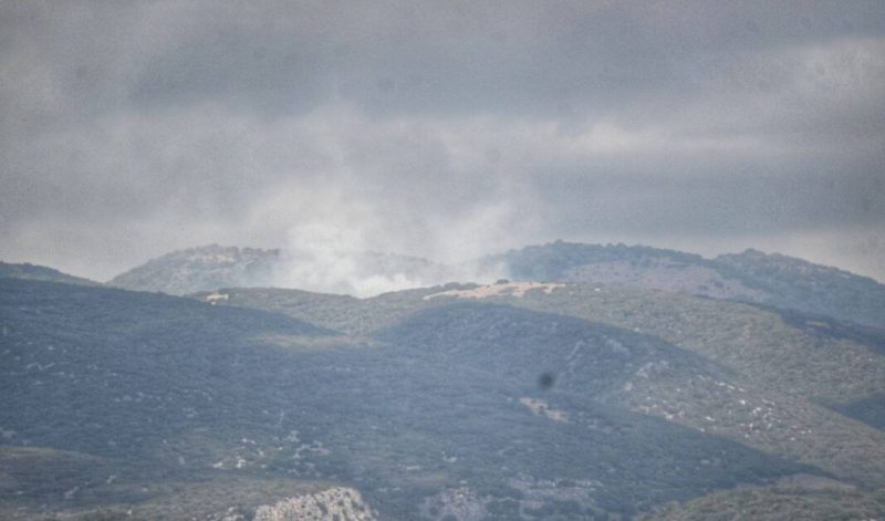 Σέρρες: Υπο έλεγχο η φωτιά στο Μενοίκιο όρος πάνω από το Δαφνούδι