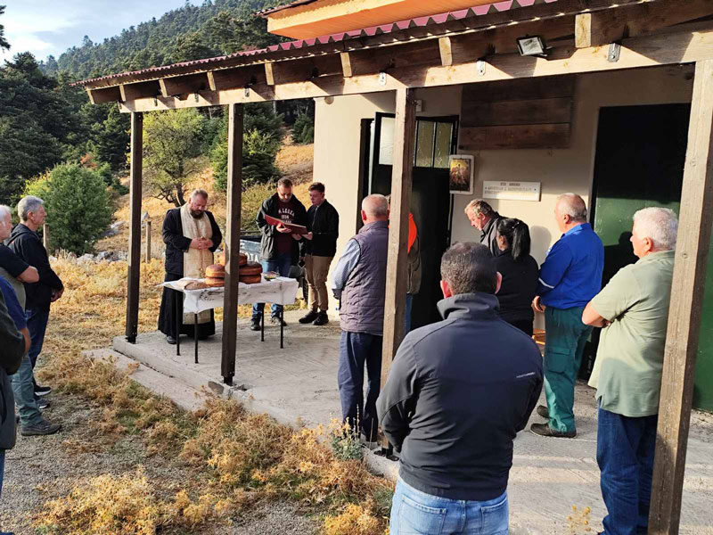 Ο Κ.Σ. Λιβαδειάς τίμησε τον Άγιο Ευστάθιο