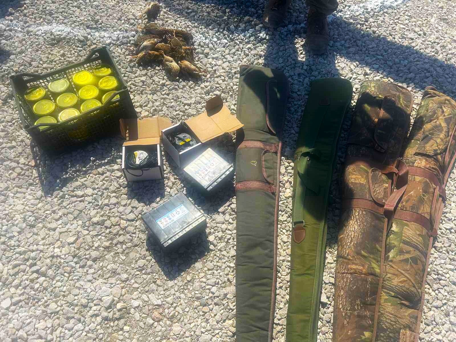 Mε…ελικόπτερο εναντίον λαθροθήρων καταμεσής στο Αρχιπέλαγος