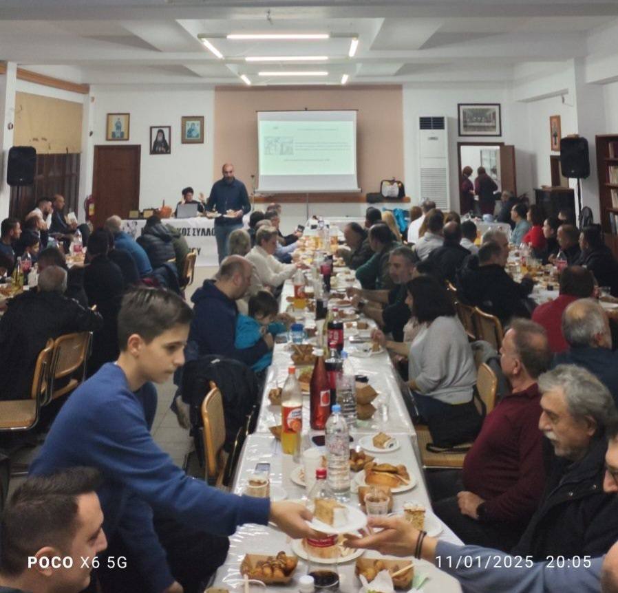 Κοπή της Βασιλόπιτας του Κυνηγετικού Συλλόγου Λήμνου