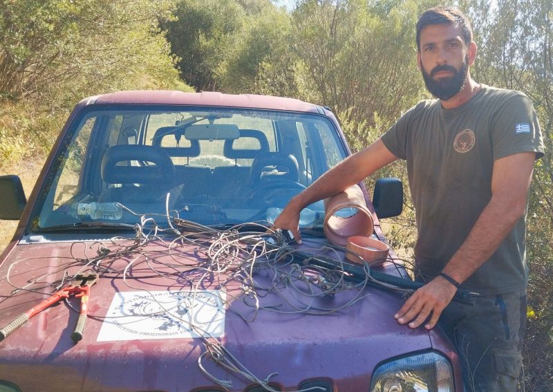 Δ' ΚΟΣΕ : Λαθροθηρία με συρμάτινες θηλιές στην Άμφισσα...VIDEO