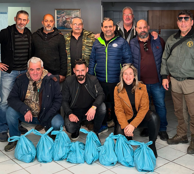 Κ.Σ. Κιάτου : Προσφορά κρέατος αγριόχοιρου στα Γεύματα Αγάπης