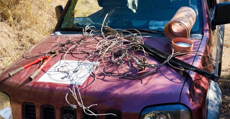 Δ' ΚΟΣΕ : Λαθροθηρία με συρμάτινες θηλιές στην Άμφισσα...VIDEO