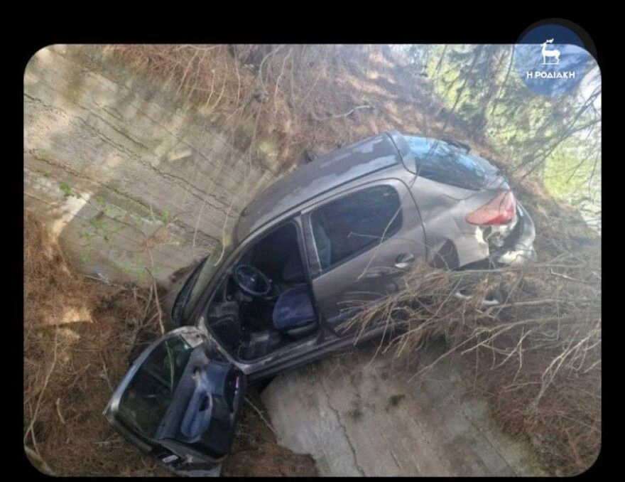 Έπεσε σε χαντάκι για να αποφύγει ελάφι - Εγκλωβίστηκε όλο το βράδυ