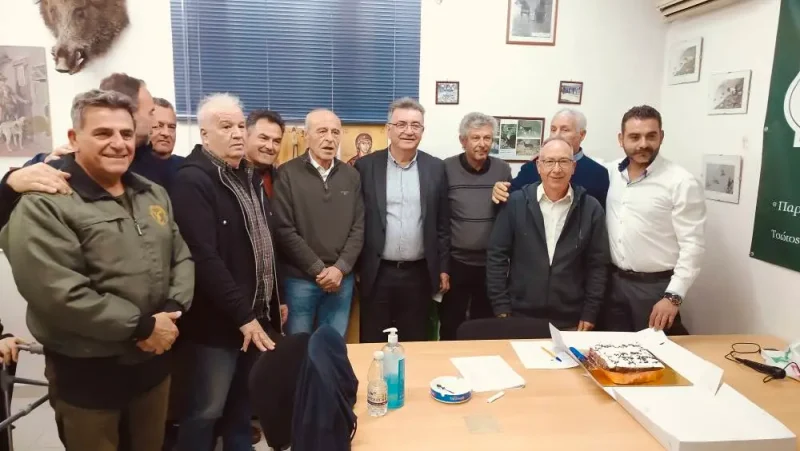 Έκοψε την πίτα ο Κυνηγετικός Σύλλογος Κορίνθου...VIDEO