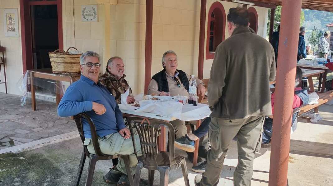 Κ.Σ. Ψαχνών : Αντάμωμα κυνηγών στην Τριάδα Εύβοιας