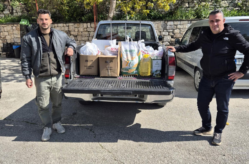 Κ.Σ. Ιωαννίνων : Δωρεά τροφίμων και εφοδίων πρώτης ανάγκης στην «Ιερά Μονή Δουραχάνης»