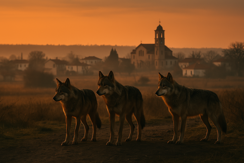 Ανησυχία στον Έβρο: Λύκοι πλησιάζουν την Αλεξανδρούπολη — Θύματα κυνηγόσκυλα και οικόσιτα ζώα..VIDEO
