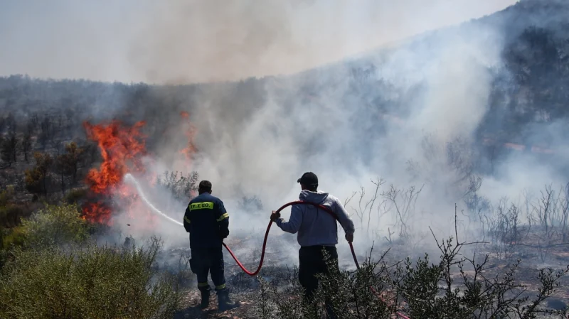 Πενήντα πυρκαγιές εκδηλώθηκαν το τελευταίο 24ωρο σε όλη τη χώρα
