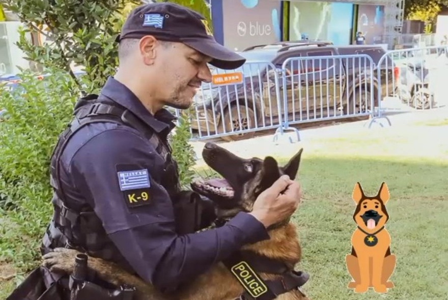 Θεσσαλονίκη: Βγαίνει στη σύνταξη ο Όσκαρ, ο πιο διάσημος σκύλος περιπολίας της ΕΛΑΣ