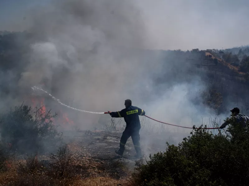 Από μια καρακάξα φαίνεται πως ξεκίνησε η φωτιά στο Γραμματικό - Το σενάριο που εξετάζεται