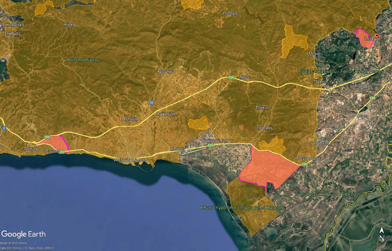 Μερική άρση απαγόρευσης σε καμένες περιοχές του Έβρου