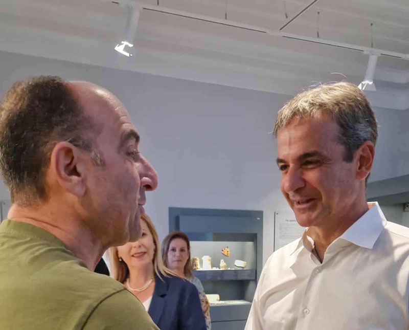 Συνάντηση του κ. Μητσοτάκη με τον Πρόεδρο της Β’ Κυνηγετικής Ομοσπονδίας Αρχιπελάγους