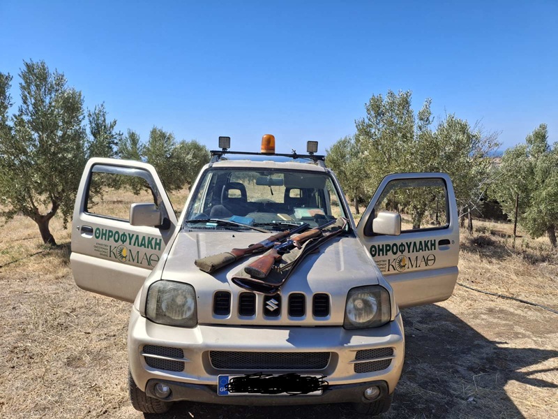 Σύλληψη "μακελάρηδων" ορτυκιών στην Κομοτηνή