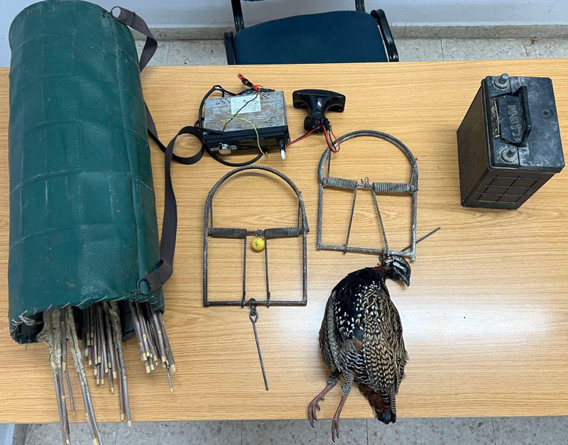 Κύπρος : Σοβαρή υπόθεση λαθροθηρίας με τη χρήση σιδεροπαγίδων