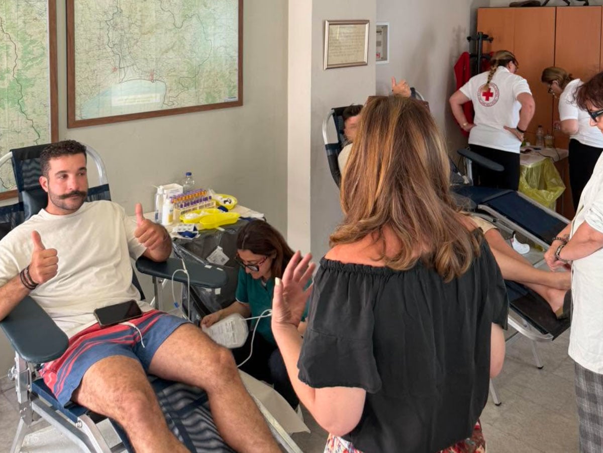 Εθελοντική αιμοδοσία του Κυνηγετικού Συλλόγου Καλαμάτας