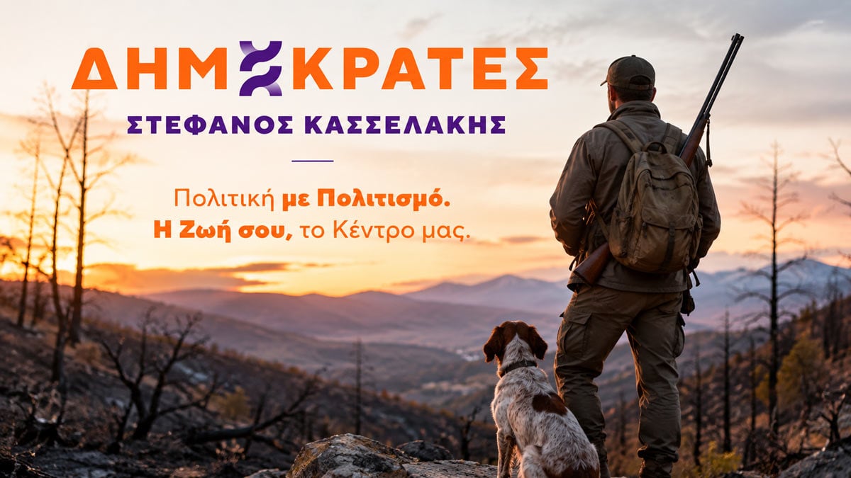Κυνήγι και καμένες εκτάσεις – Η ανακοίνωση των Δημοκρατών Κυνήγι και απαγορεύσεις θήρας σε καμένες περιοχές