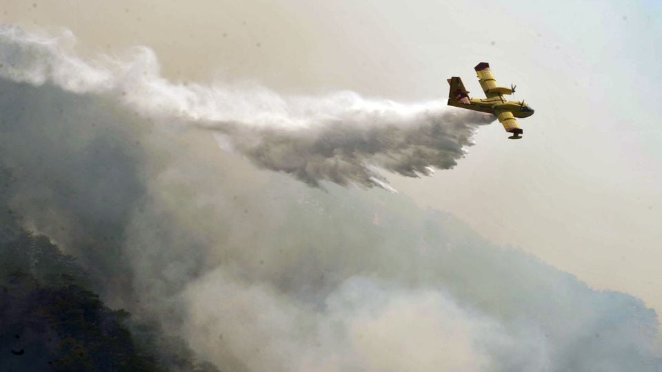Κόνιτσα – Η μεγάλη φωτιά στην Τραπεζίτσα